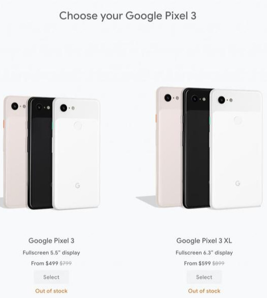 Google Store N Pixle 3  3 XL